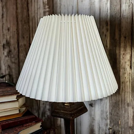 Off-White Accordion Shade