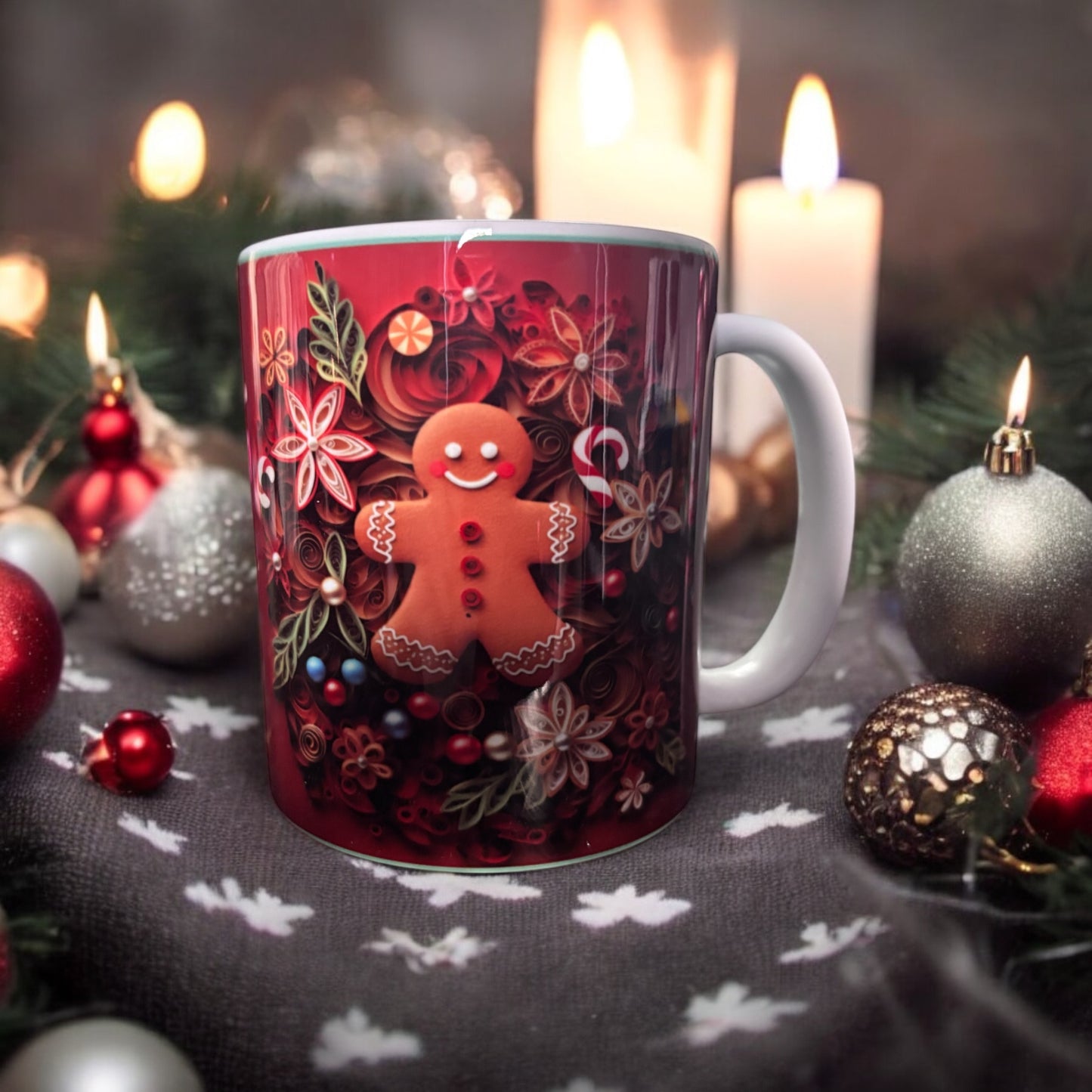 Gingerbread Man Mug