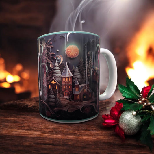 Christmas House Mug