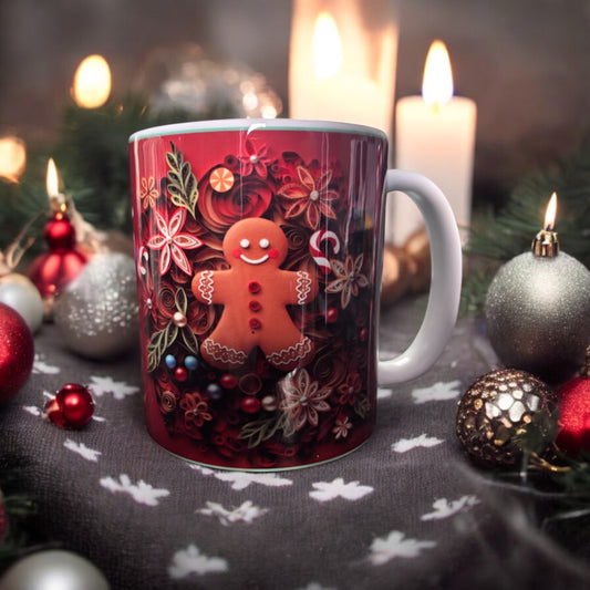 Gingerbread Man Mug