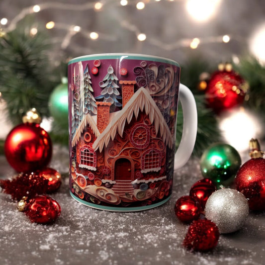 Gingerbread House Mug